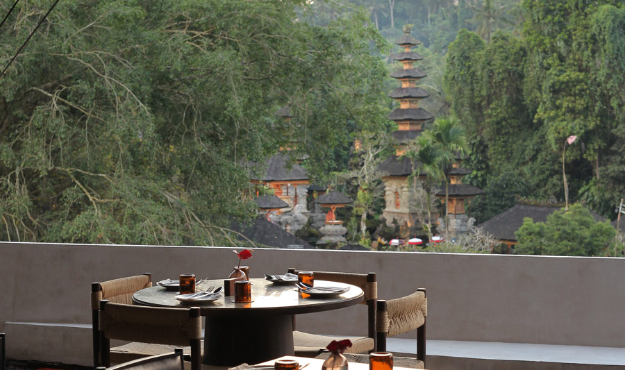 Nari Ubud is the best restaurant with view